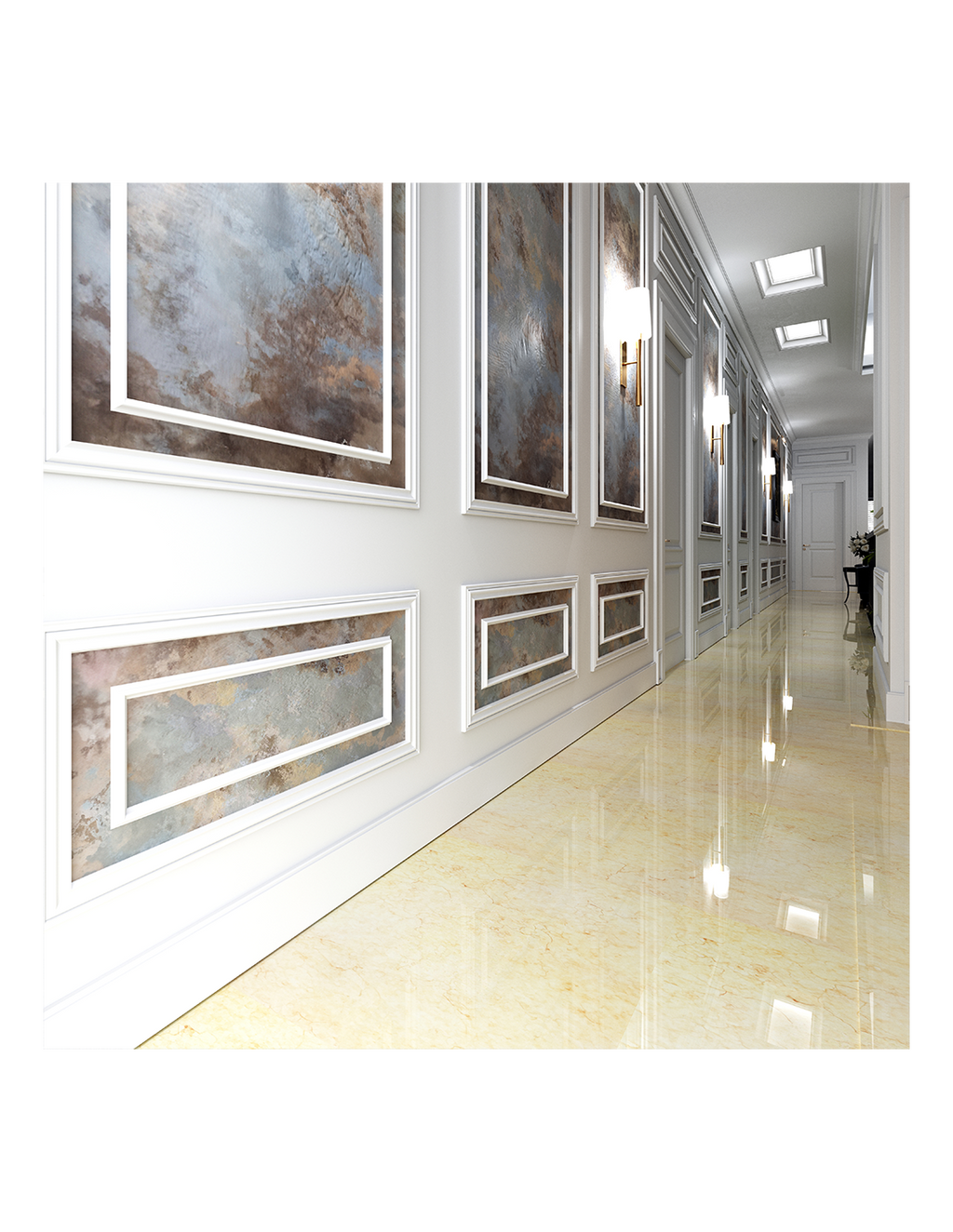 Trepte din marmura - sunny menia - 130x32x1.9 cm - periat